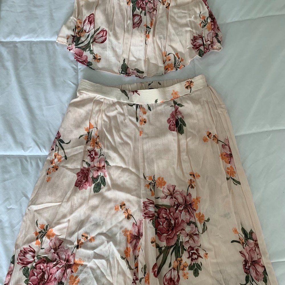 Blue Blush Matching Set